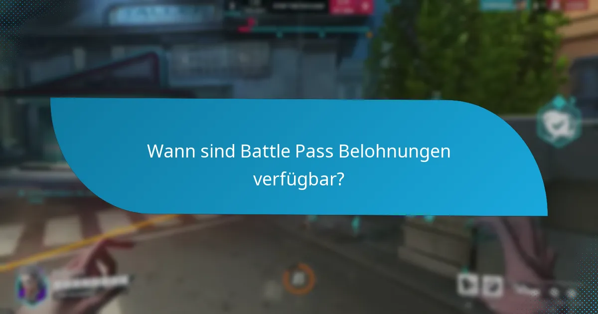 Wie beansprucht man Battle Pass Belohnungen in Overwatch 2?